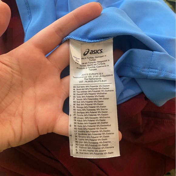 ASICS Womens MotionDry Tennis Dress - Blue - S - Picture 7 of 7